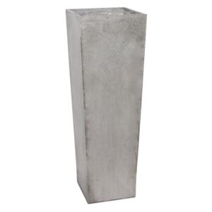 Donica betonowa CONE L 32x32x93 szary naturalny