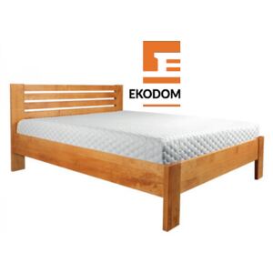 Łóżko dębowe Bergen Ekodom - 90x200, Dąb bielony