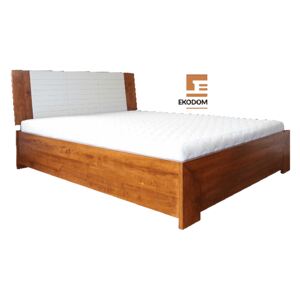 Łóżko dębowe Gotland Plus Ekodom - 90x200, Dąb bielony