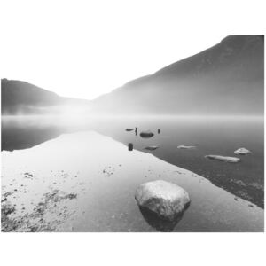 Fototapeta HD: Pejzaż z jeziorem, 200x154 cm