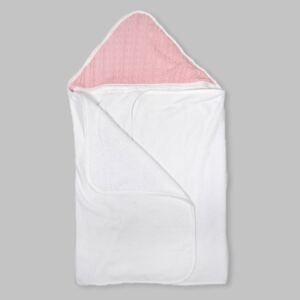 Malmo Pink – duży ręcznik kąpielowy z kapturem 140×70 idealny na basen!