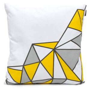 Domarex Poszewka na poduszkę Yellow Space Love SEMI, 45 x 45 cm