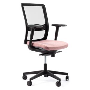 Krzesło biurowe z regulacją lędźwiową Simple NET