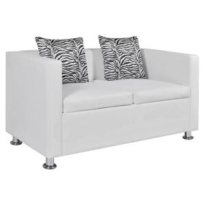 Nowoczesna sofa Cali 2W - biała