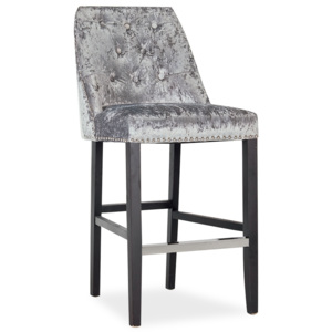 Krzesło barowe Lovell Grey, l50xA62xH114 cm