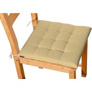 Living Siedzisko Karol na krzesło, żółto - piaskowy melanż, 40x40x3,5 cm
