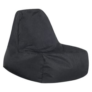Fotel czarny - pufa - siedzisko - worek do siedzenia - SIESTA