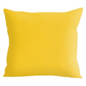 Poszewka na poduszkę żółta żółty 40x40 cm