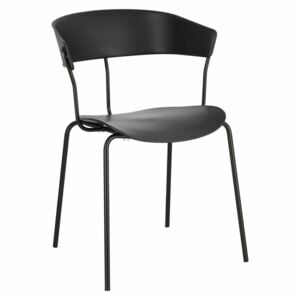 Krzesło Laugar czarne
