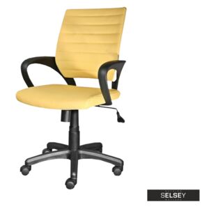 Fotel biurowy Arnum żółty