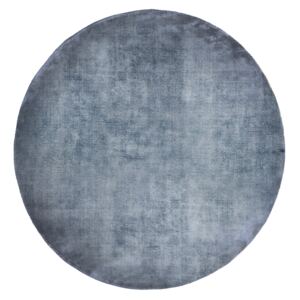 Dywan Carpet Decor Linen Dark Blue, okrągły