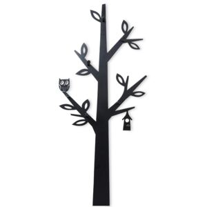 Wieszak garderoba Drzewo czarny 130 cm