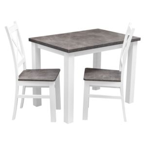 Zestaw Stół z Krzesłami do Kuchni Jadalni 100x70