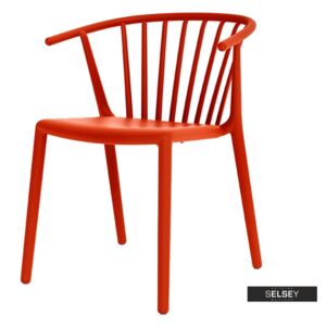 Krzesło Woody czerwone
