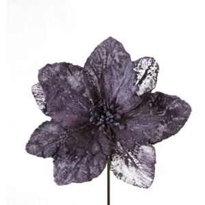 DecoKing - Dekoracyjny Kwiat Ciemnofioletowy
