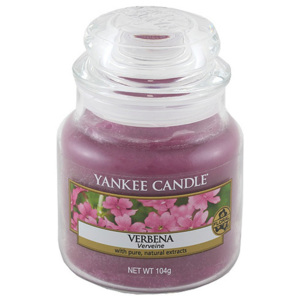 Świeca zapachowa Yankee Candle Verbena, czas palenia 25–40 godzin