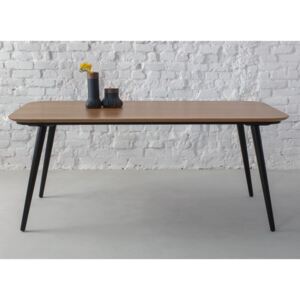 Nierozkładany stół do jadalni z drewna jesionowego Contrast