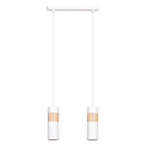 Biała nowoczesna lampa nad stół - D102-Grande
