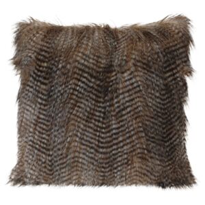 Poduszka z poszewką Furry z długim włosiem 45x45 cm