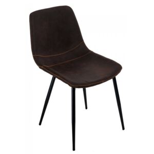 Krzesło Vigo D2 brązowe ciemne