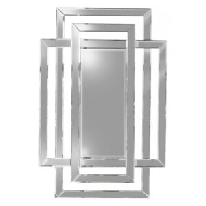 Zita - prostokątne lustro w nowoczesnym obramowaniu