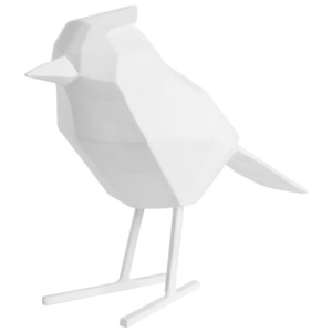Biała figurka dekoracyjna PT LIVING Bird Large Statue