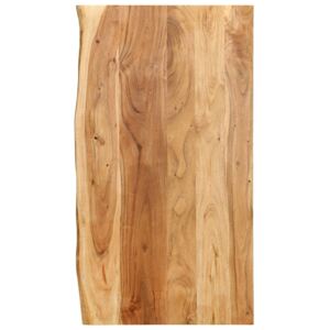 Blat łazienkowy, lite drewno akacjowe, 100 x 55 x 2,5 cm