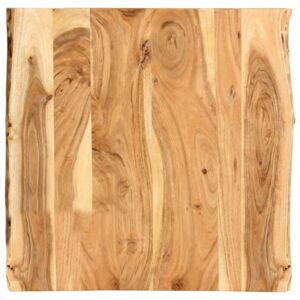Blat łazienkowy, lite drewno akacjowe, 60x55x2,5 cm