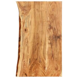 Blat łazienkowy, lite drewno akacjowe, 100 x 55 x 3,8 cm
