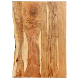 Blat łazienkowy, lite drewno akacjowe, 80 x 55 x 2,5 cm