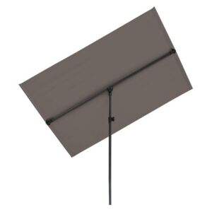 Blumfeldt Flex-Shade L, parasol przeciwsłoneczny, 130 x 180 cm, poliester, UV 50, ciemnoszary