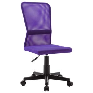 Krzesło biurowe, fioletowe, 44x52x100 cm, z siatką