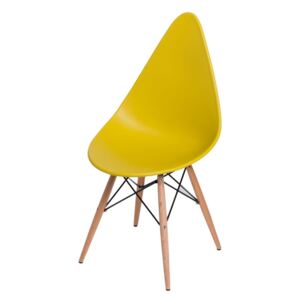 Krzesło Rush DSW oliwkowe - Oliwkowy \ Drewno buk