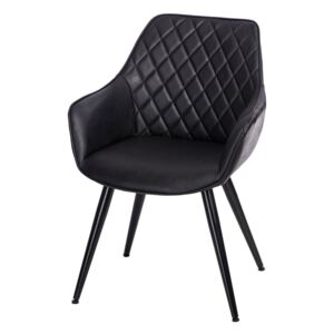 Krzesło Rox czarne - Czarny
