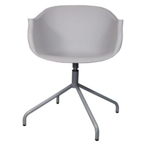 Krzesło Roundy Light Grey - Szary