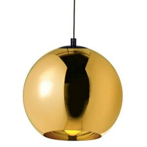 Lampa wisząca BOLLA UP GOLD 40 złota - szkło metalizowane - BOLLA UP GOLD 40