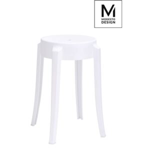 MODESTO stołek CALMAR 46 biały - polipropylen