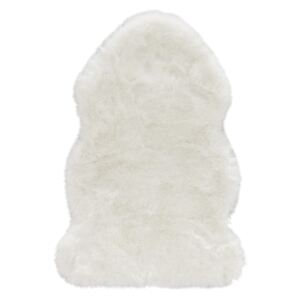 Biała sztuczna skóra Mint Rugs Superior, 90x60 cm