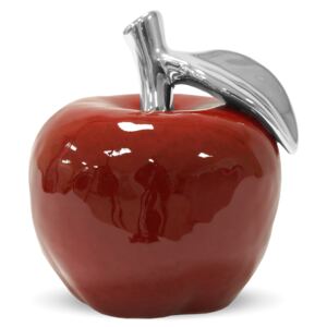 Czerwone, ceramiczne jabłko Allos