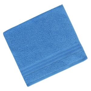 Niebieski ręcznik z czystej bawełny Sky, 30x50 cm
