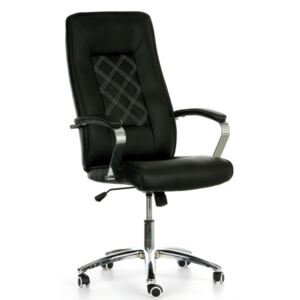 Krzesło biurowe Rombus, czarny
