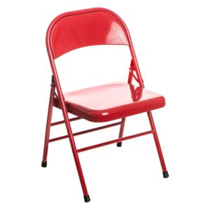Krzesło składane COTIS czerwone