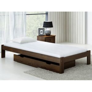 Łóżko drewniane IRYS 90x200 EKO ORZECH