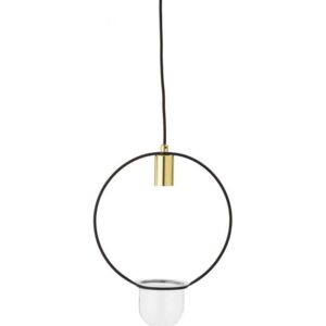 Lampa wisząca Flowerpot Ø30x38 cm złota LED