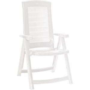 Allibert krzesło ogrodowe regulowane ARUBA, białe