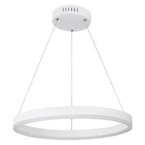 Lampa wisząca LED Fokko 960 lm 40 cm biała