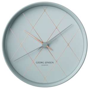 Zegar ścienny Georg Jensen Koppel Ø 22 cm, miętowy