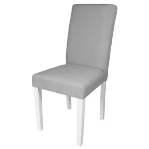 Kusi krzesło tapicerowane szare - tkanina