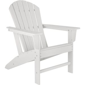 Tectake 403793 krzesło ogrodowe janis - biały
