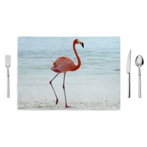 Mata kuchenna Home de Bleu Beach Flamingo, 35x49 cm
